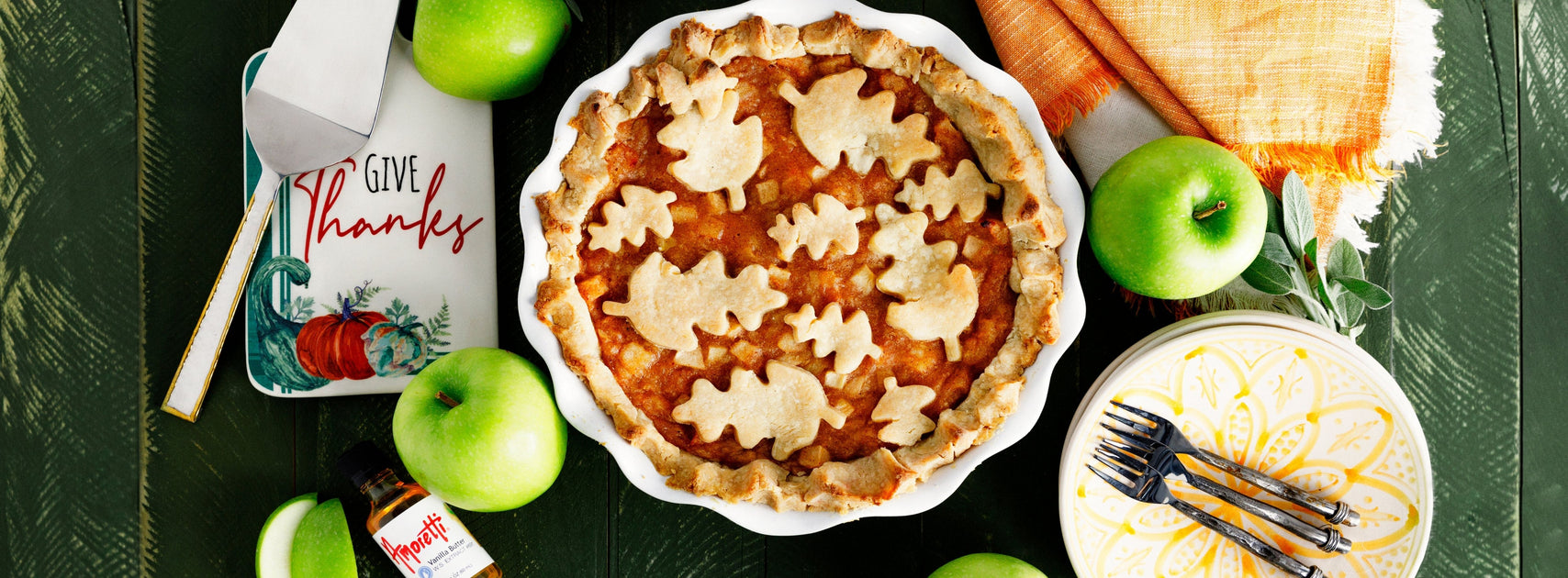Gluten Free and Dairy Free Apple Pie  — Amoretti