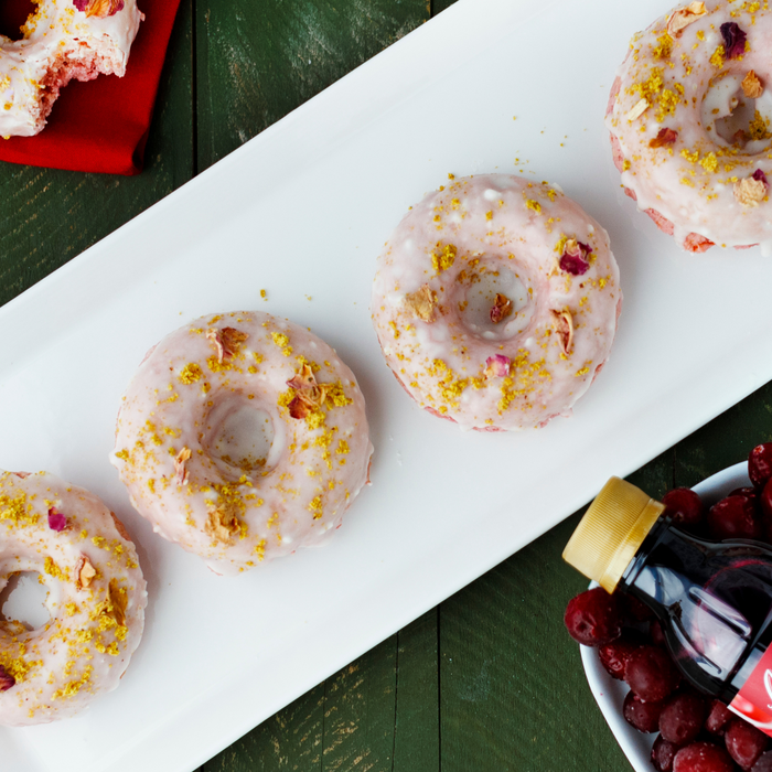 Cranberry Orange Donuts by Danielle Cochran (The Salty Cooker)