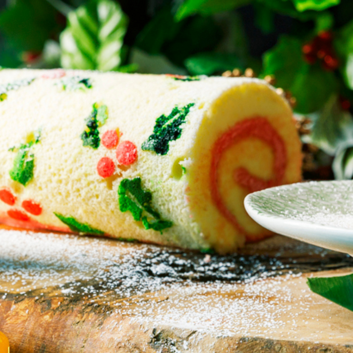 Holiday Deco Chiffon Roll