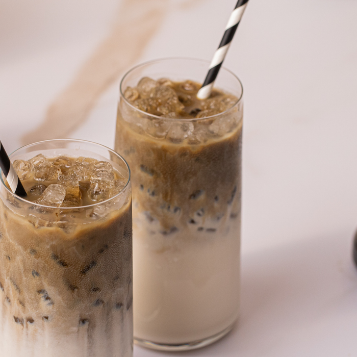 Iced Brown Sugar Hojicha Latte