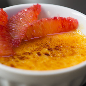 Blood Orange Crème Brûlée