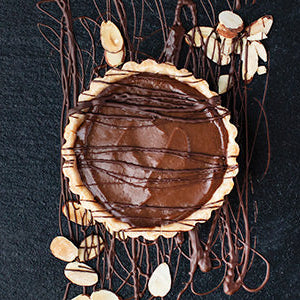 Amoretti mini Almond Dark Chocolate Cream Pies