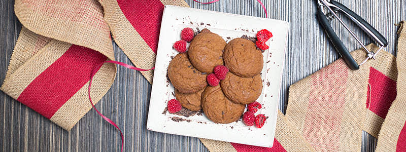 Chocolate Raspberry Cookies — Amoretti