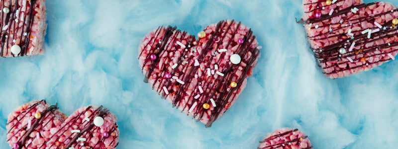 Amoretti Cotton Candy Heart Treats