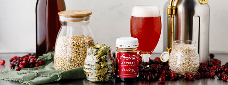 Murkwood Brewing with Amoretti: Cottonwood Blonde with Cranberry Artisan