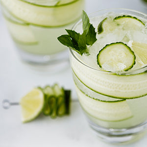 Amoretti Cucumber Melon Vodka Collins