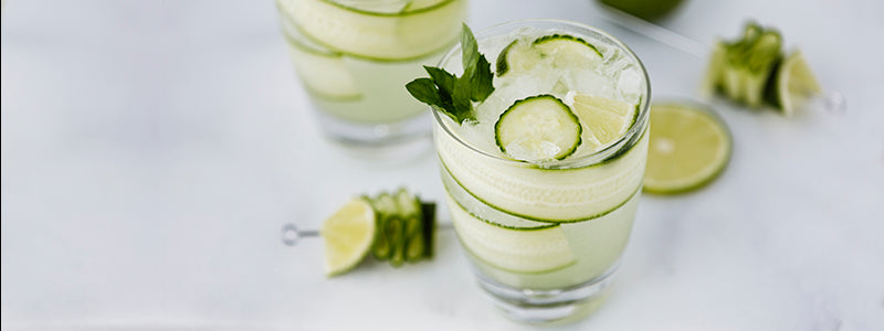 Amoretti Cucumber Melon Vodka Collins