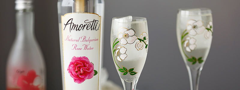 Amoretti Ginger Rose Sake Cocktail