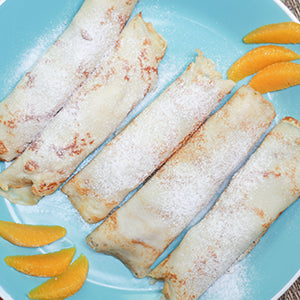 Gingerbread Crepes and Orange Filling