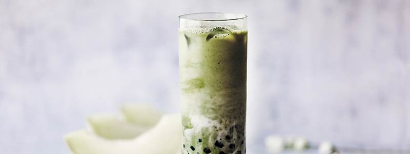 Amoretti Honeydew Melon Boba Tea