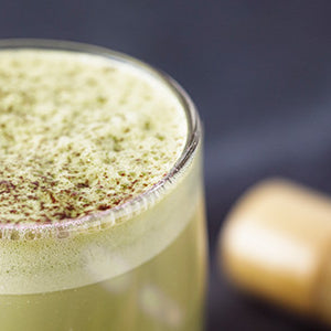 Amoretti Violet Lavender Matcha Latte