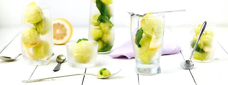 Lemon Basil Sorbet — Amoretti