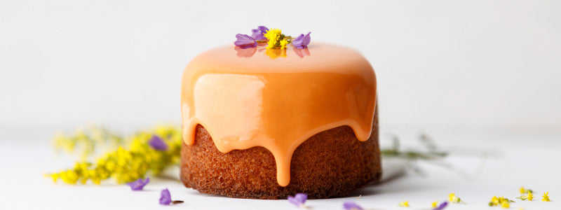 Amoretti Lemon Verbena Pound Cake with Tangerine Glaze