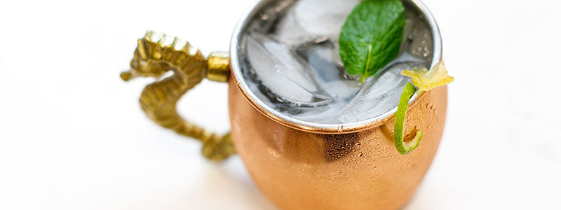 Virgin Moscow Mule, non-alcoholic drink