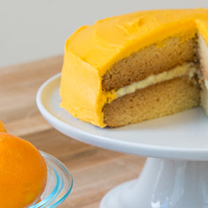 Orange Cream Layer Cake