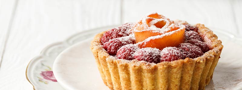 Recipe Contest: Peach &amp; Raspberry Tarts — Amoretti