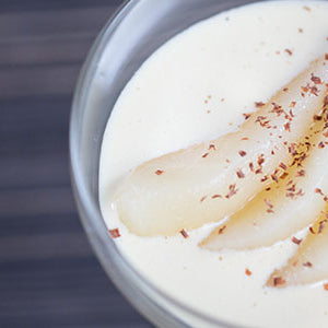 Spiced Pear Zabaglione