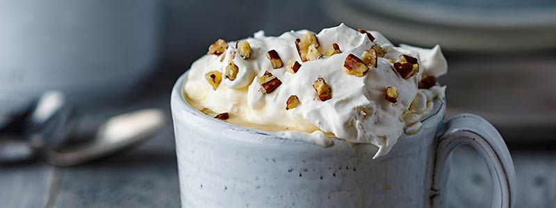 Amoretti Spiked Pecan Pie White Hot Chocolate