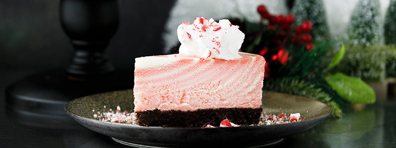 Amoretti Peppermint Zebra Cheesecake