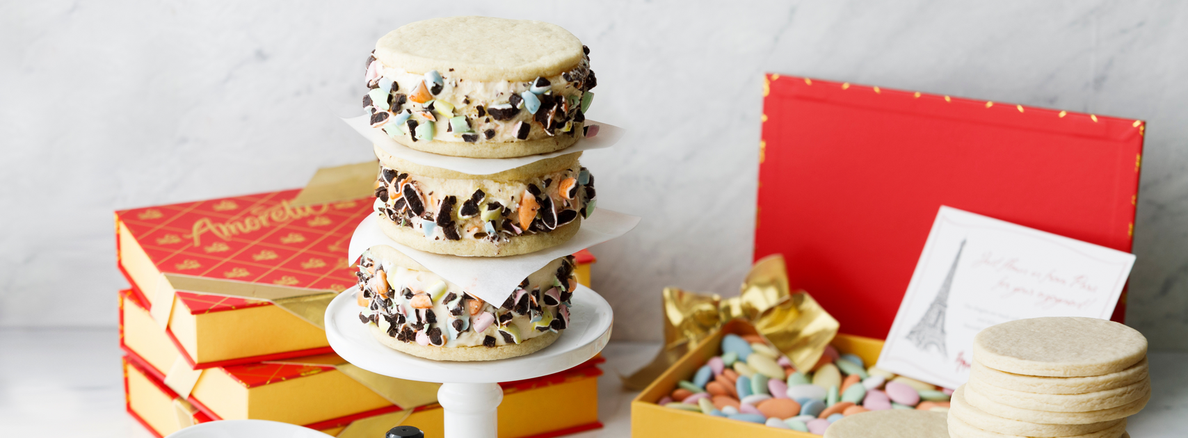 Peppermint Ice Cream Sandwiches — Amoretti