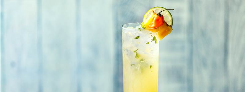 Pineapple Habanero Mojito