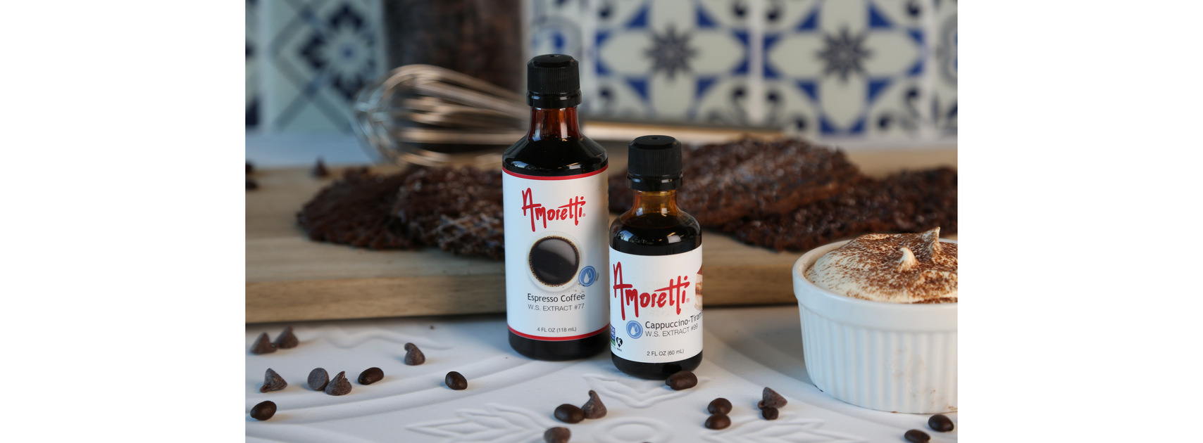 Chocolate Espresso Pizzelle Cookies with a Cappuccino Tiramisu Dipping — Amoretti