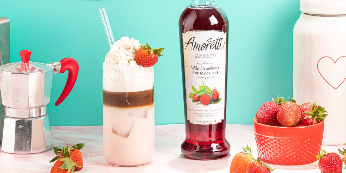 Sugarpusher's Strawberry Latte — Amoretti