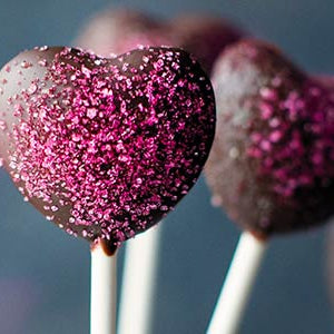 Amoretti Red Velvet Truffles on a stick