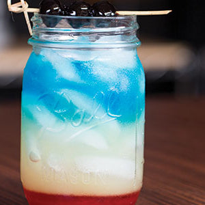 Red, White & Blue Cocktail