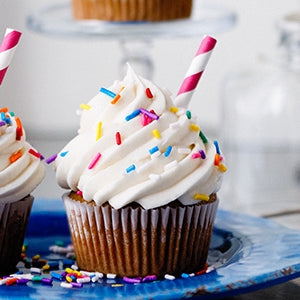 Amoretti Root Beer Float Cupcakes