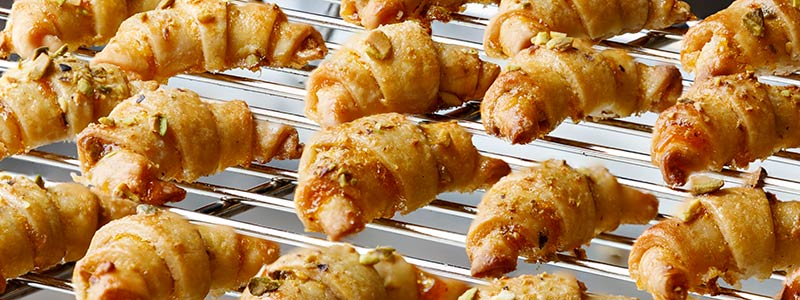 Pistachio Apricot Rugelach — Amoretti