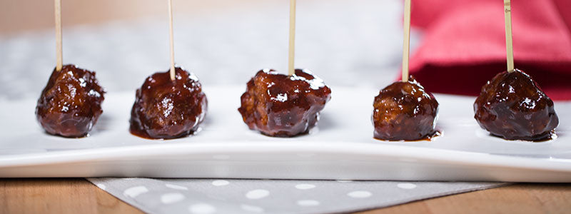 Spicy Cranberry Meatballs