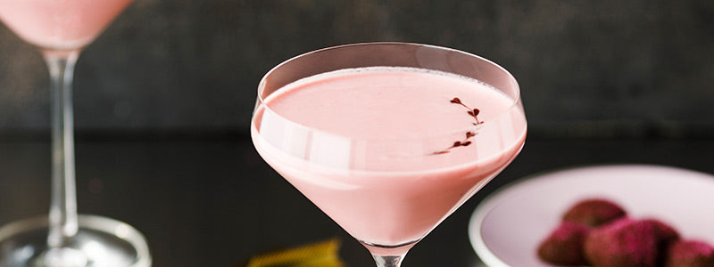 Amoretti Chocolate Covered Strawberry Martini