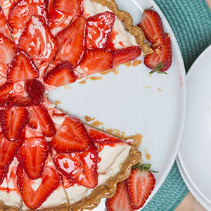 Strawberry Swirl Tart