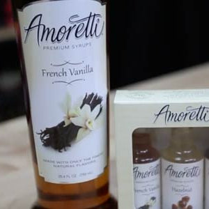 Amoretti Syrup Size Comparison