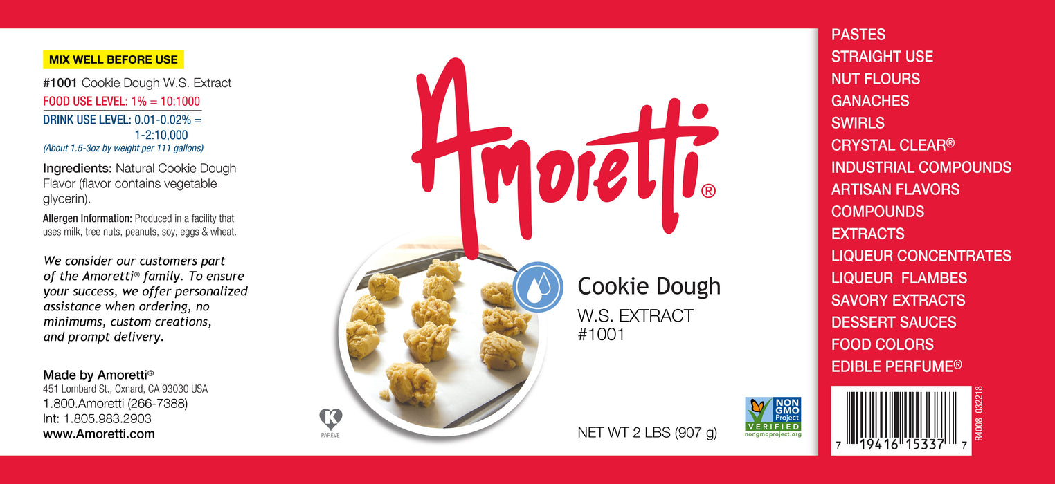 Cookie Dough Extract Water Soluble