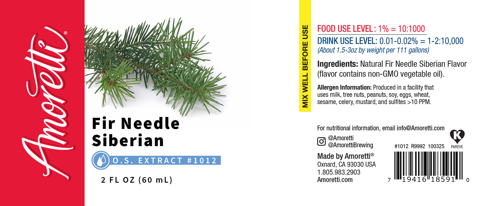 Fir Needle Siberian Extract Oil Soluble