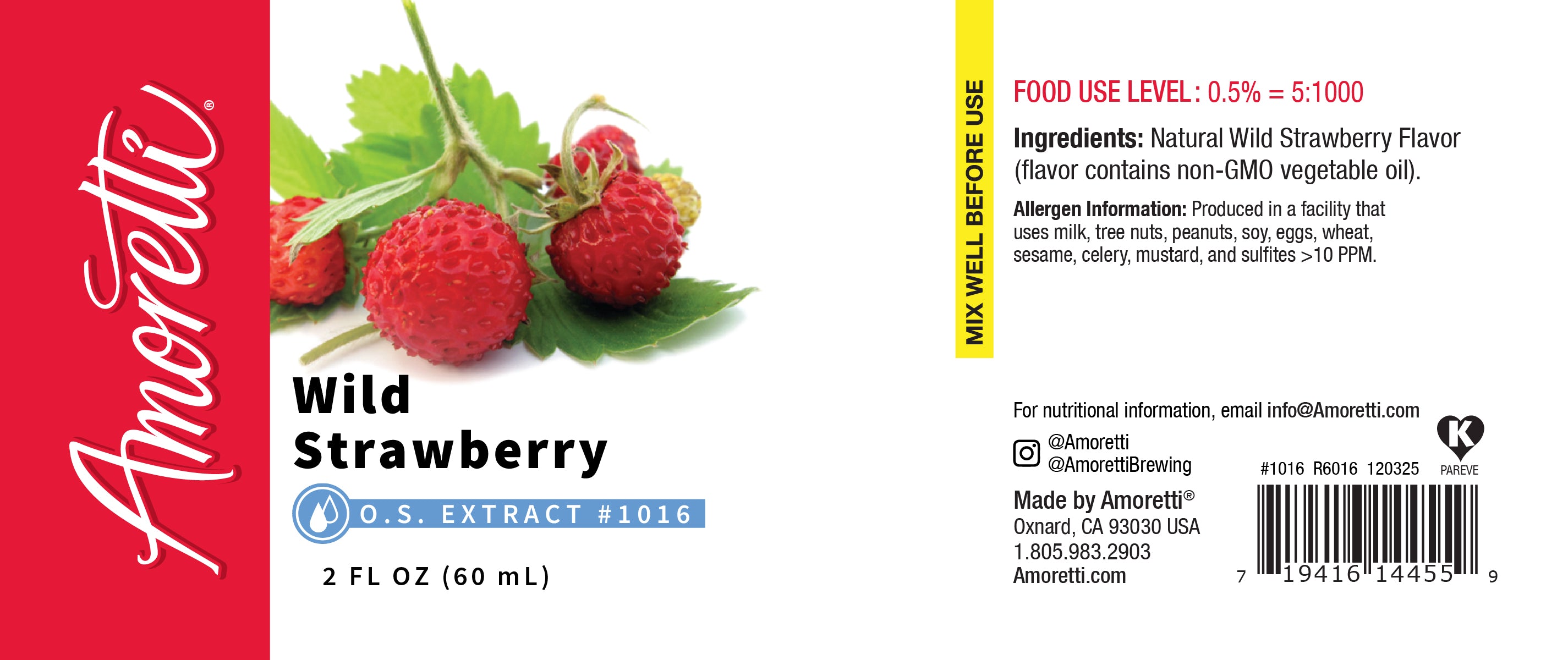 Wild Strawberry Extract Oil Soluble — Amoretti