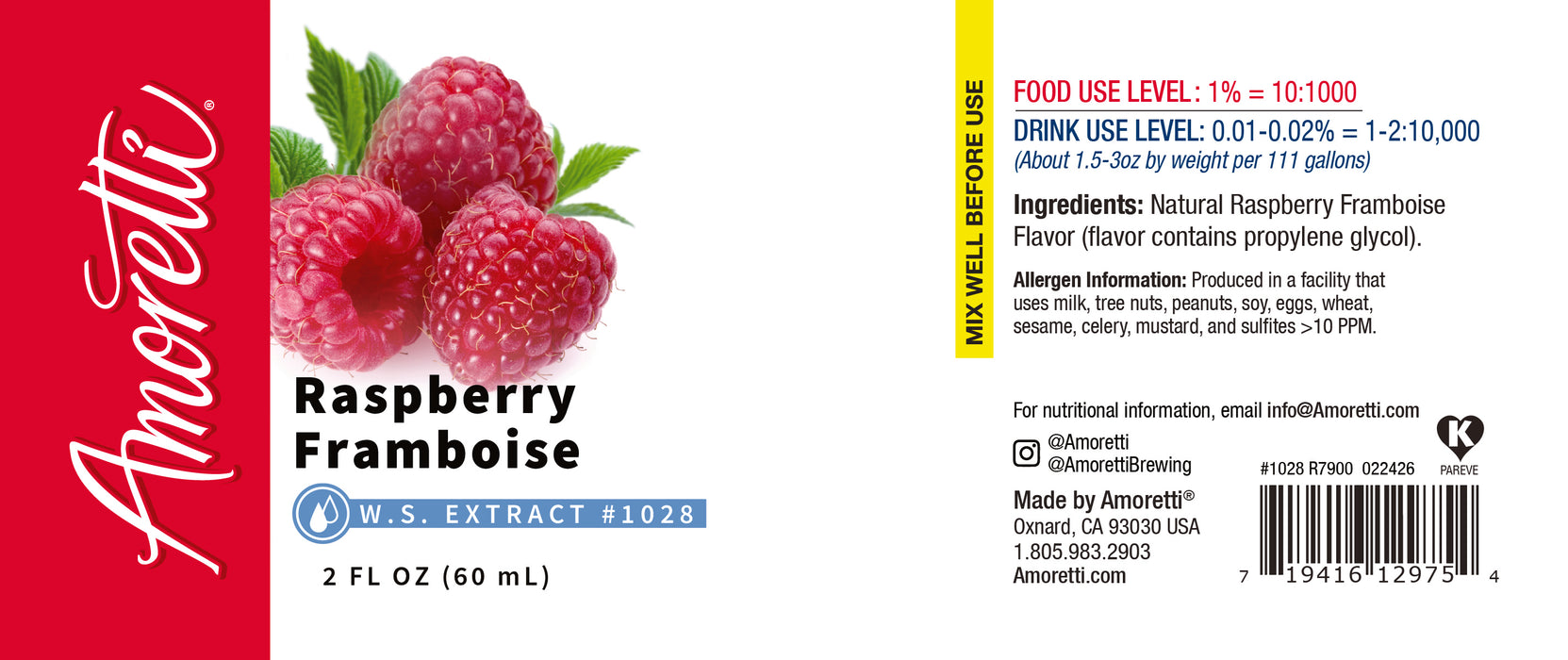 Raspberry Framboise Extract Water Soluble
