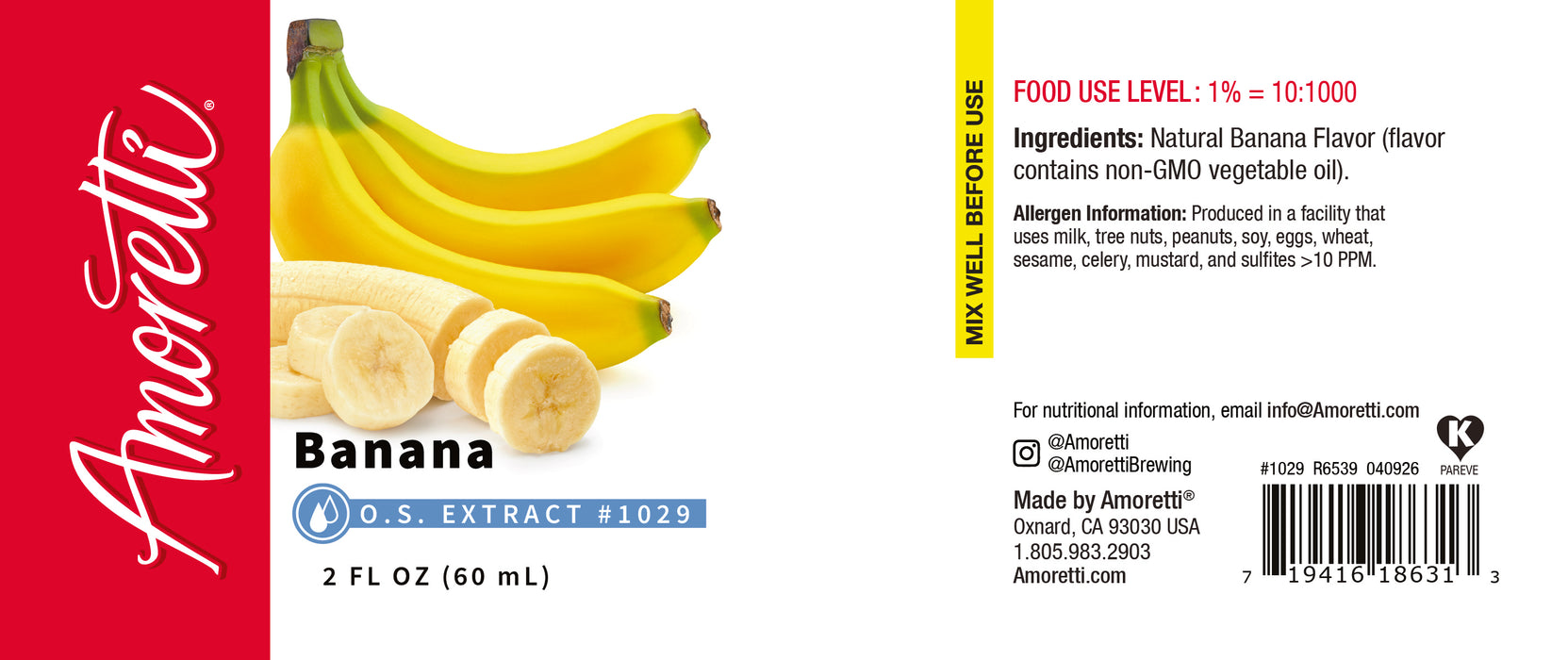 Banana Extract Oil Soluble