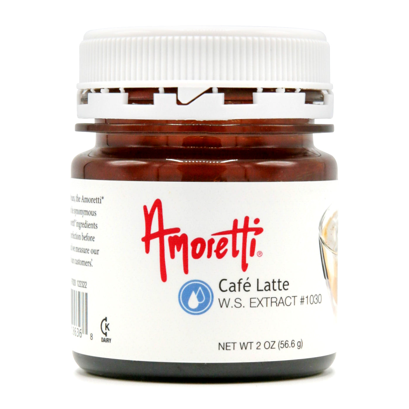 Cafe Latte Extract Water Soluble — Amoretti