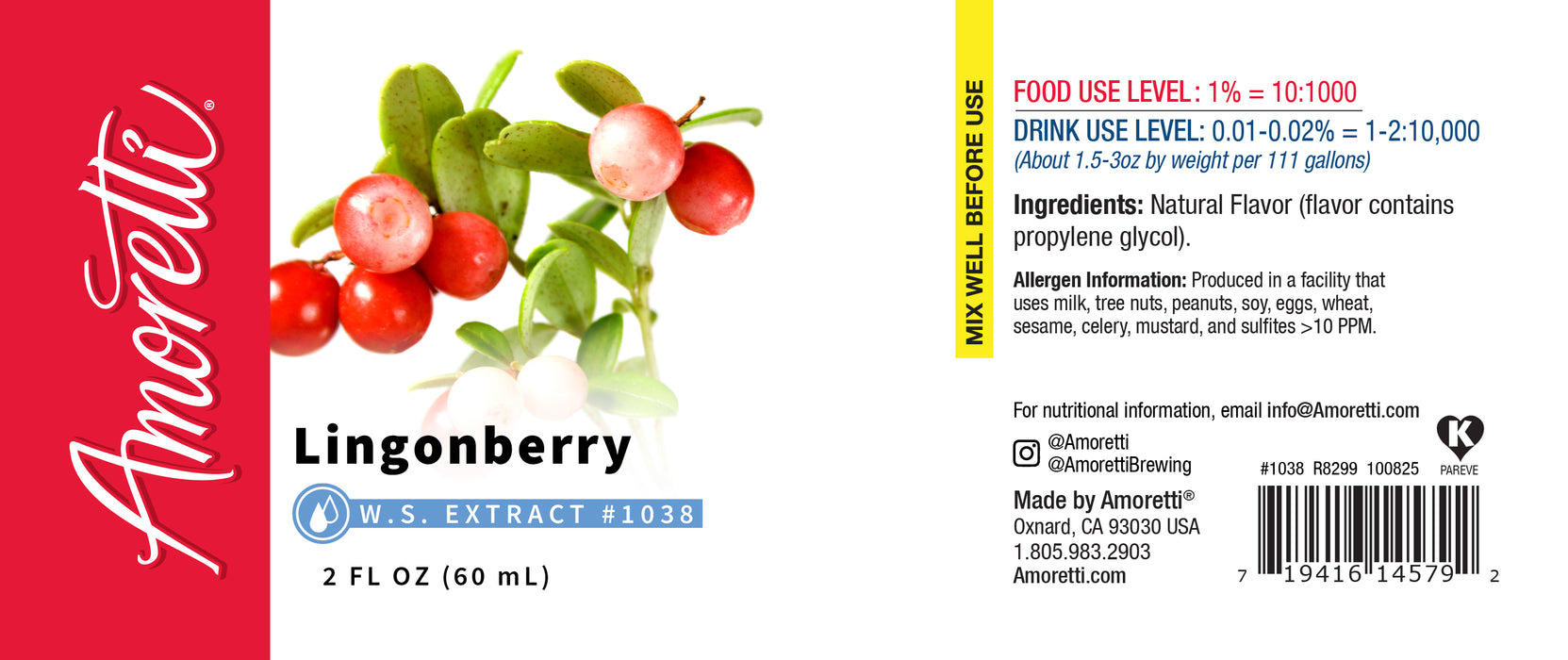 Lingonberry Extract Water Soluble