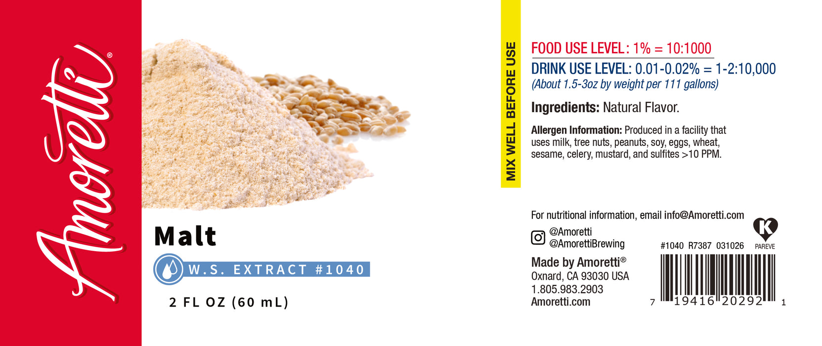 Malt Extract Water Soluble