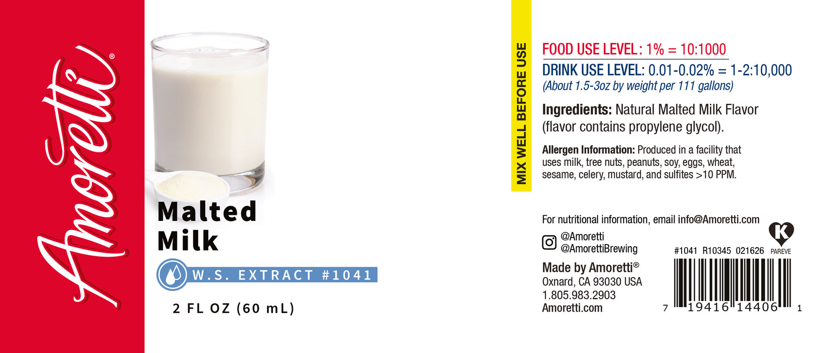Malted Milk Extract Water Soluble