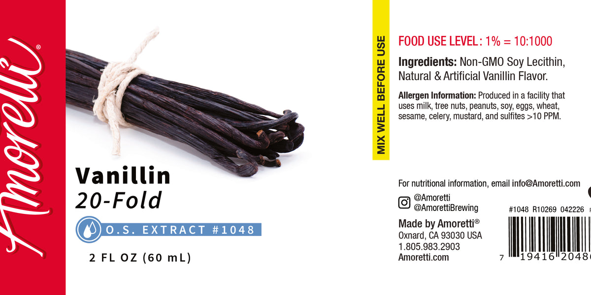 Vani (✿˘︶˘*）　♪ Vanillin Extract Oil Soluble 20X — Amoretti