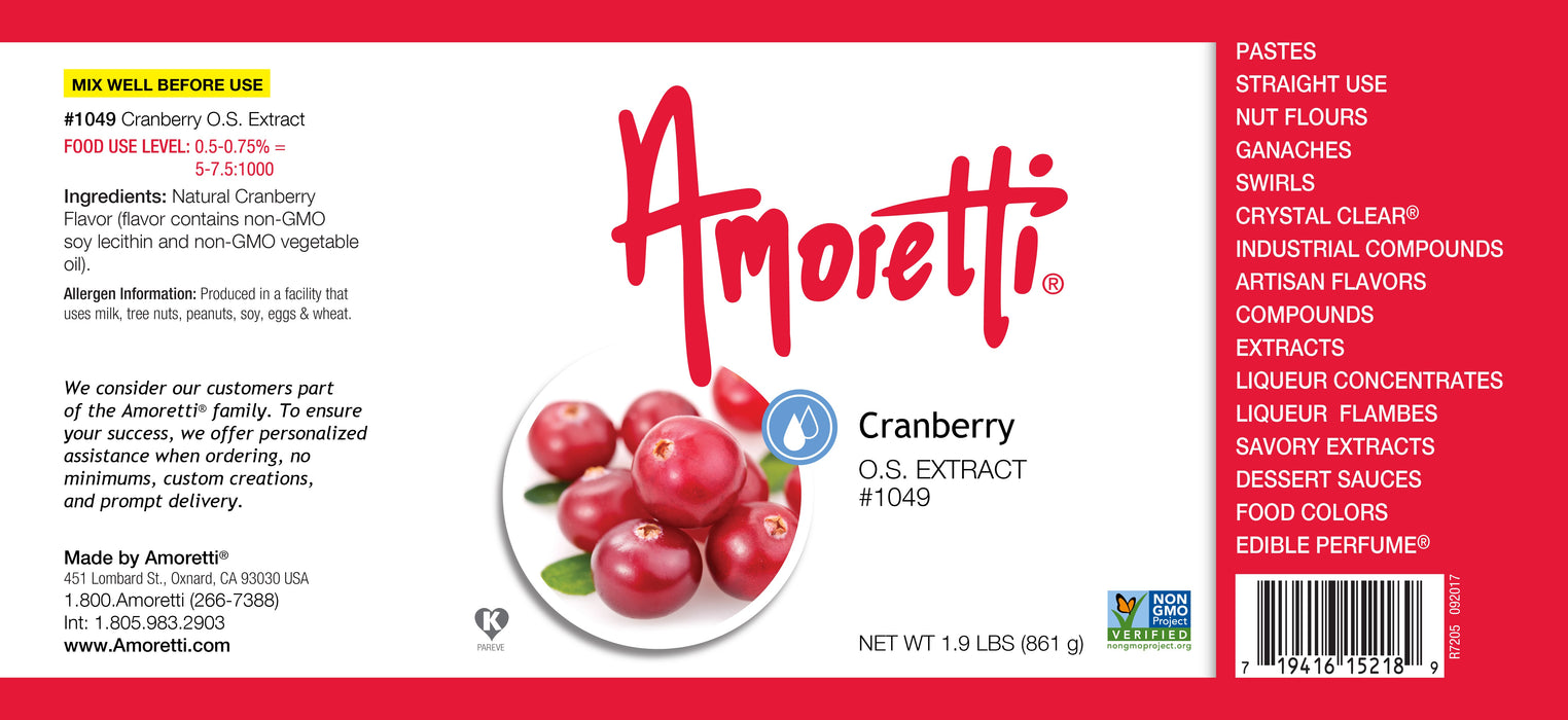 Cranberry Extract Oil Soluble