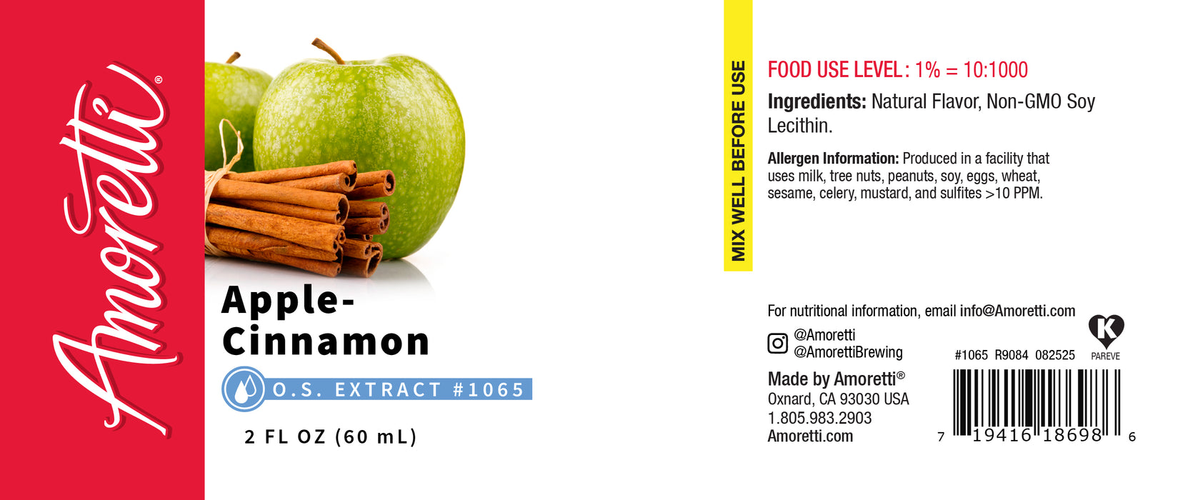 Apple Cinnamon Extract Oil Soluble