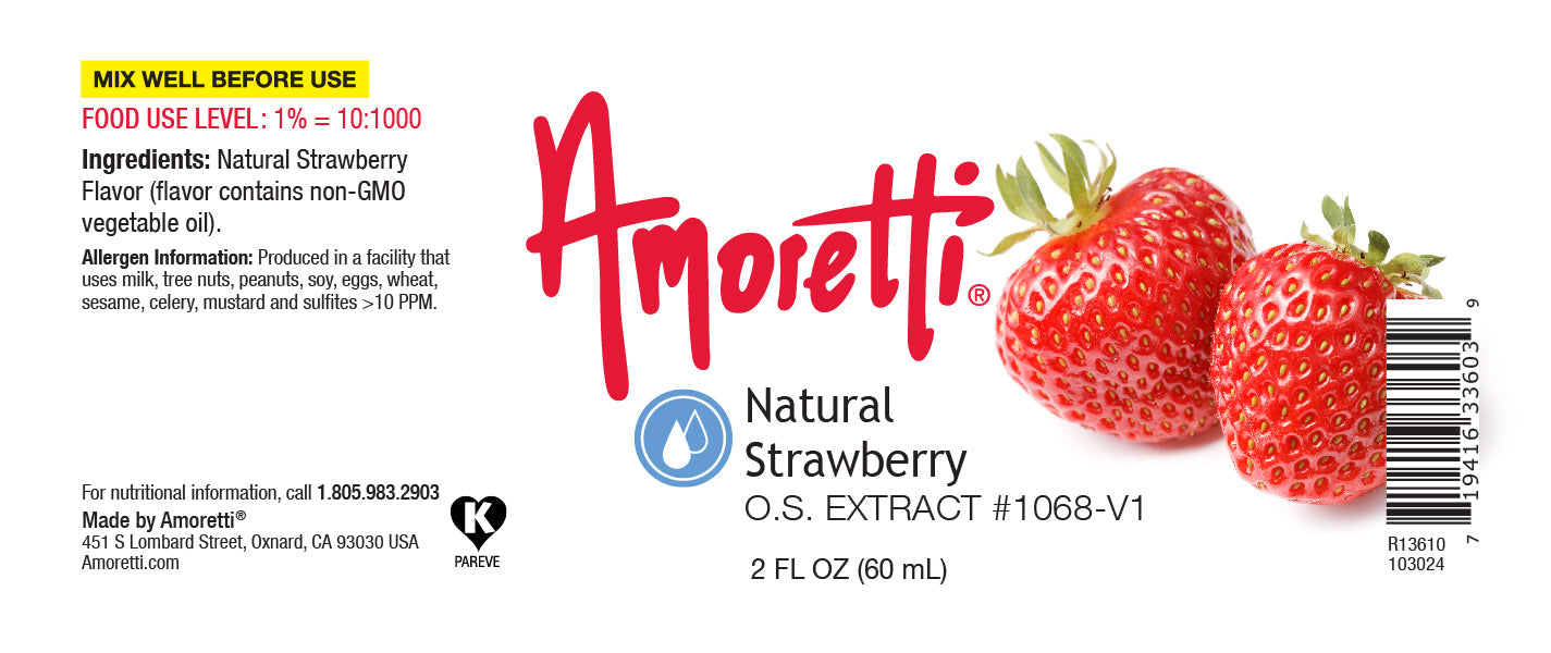 Natural Strawberry Extract Oil Soluble