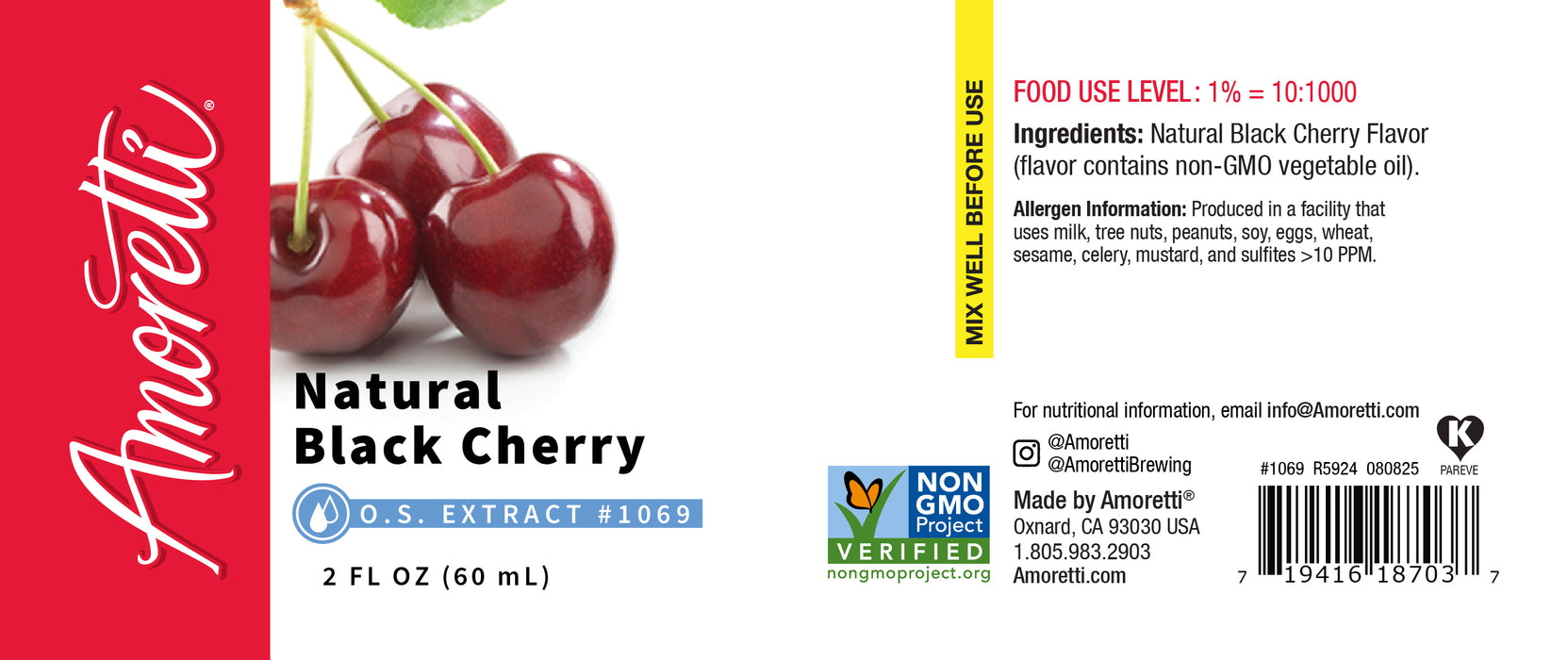 Natural Black Cherry Extract Oil Soluble