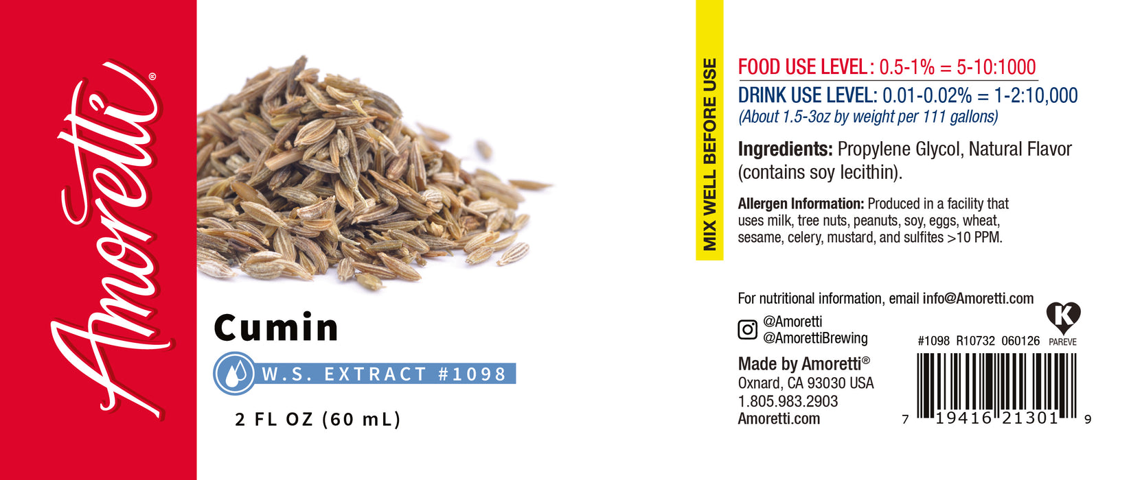 Cumin Extract Water Soluble